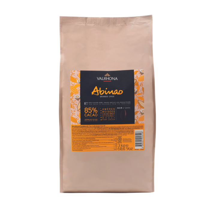 CHOCOLATE ABINAO 85% BOTON VALORHAMA 3KG
