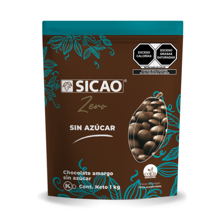 SICAO ZERO CHOCOLATE SIN AZUCAR WAFER 1KG