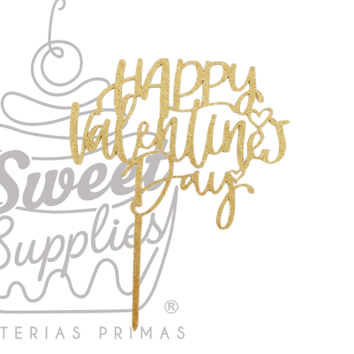 CAKE TOPPER VALENTINES #2 MDF