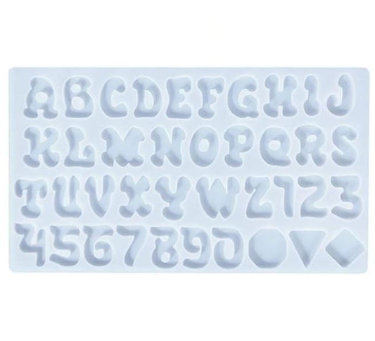 MOLDE SILICON ABECEDARIO