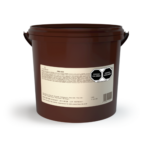 PRALINE DE AVELLANA 50% CUBETA 5 KG