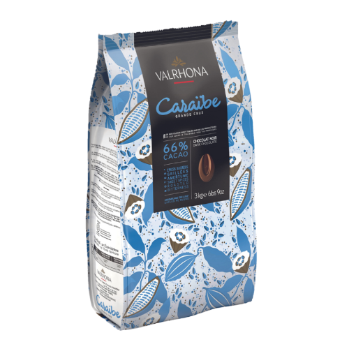 CHOCOLATE CARAIBE 66% BOTON