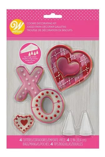 JUEGO DE CORTADORES WILTON VALENTINES