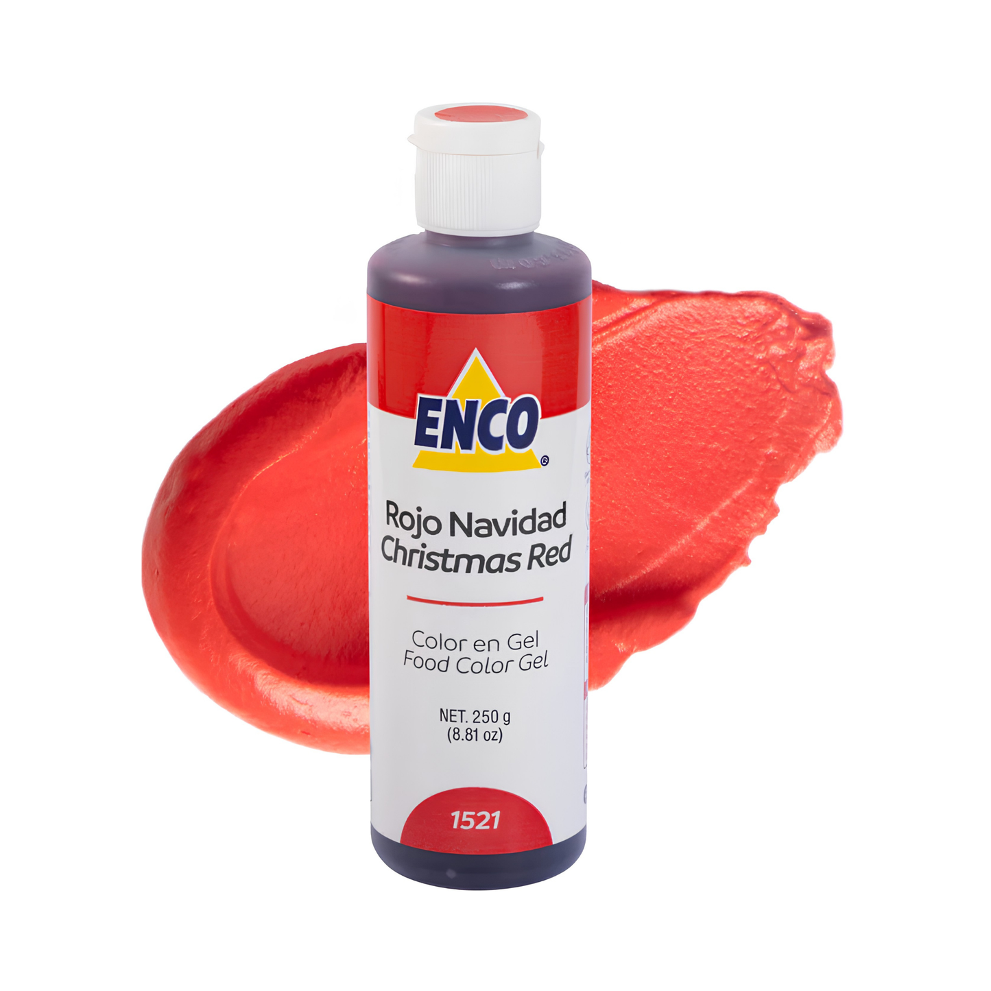 COLORANTE ENCO ROJO NAVIDAD 250G