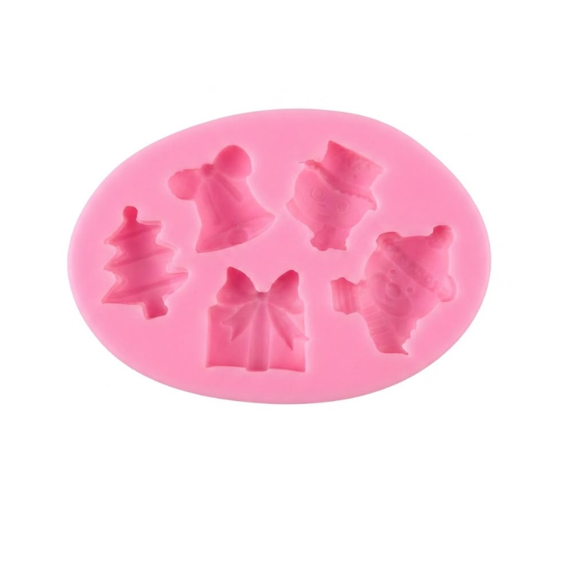 MOLDE DE SILICON NAVIDEÑO