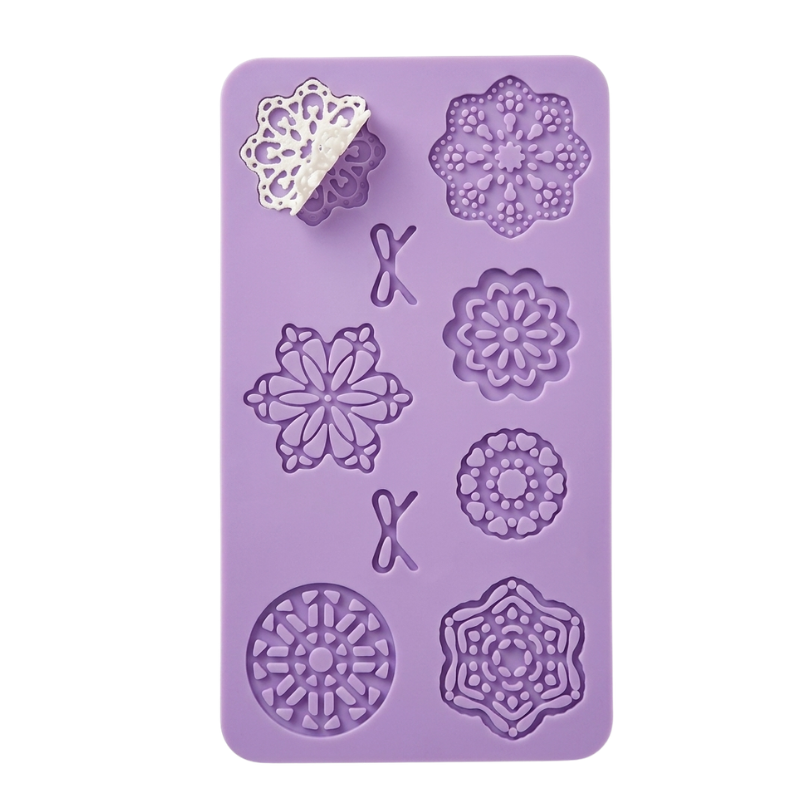 TAPETE DE SILICON MANDALAS Y MOÑOS JABE