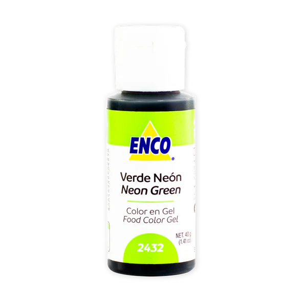 VERDE NEON EN GEL (40g)