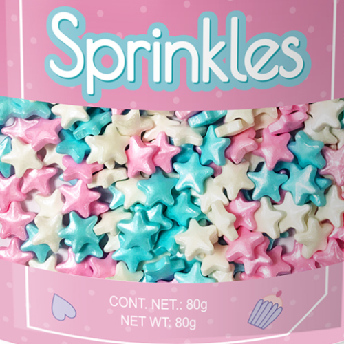 SPRINKLES MIX ESTRELLAS PASTEL