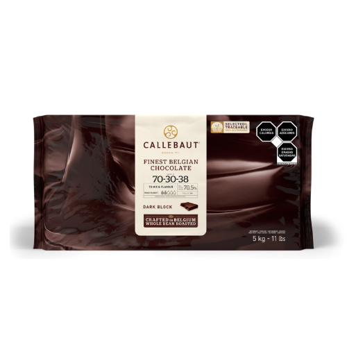 CHOCOLATE AMARGO 70.5% MARQUETA 5 KG