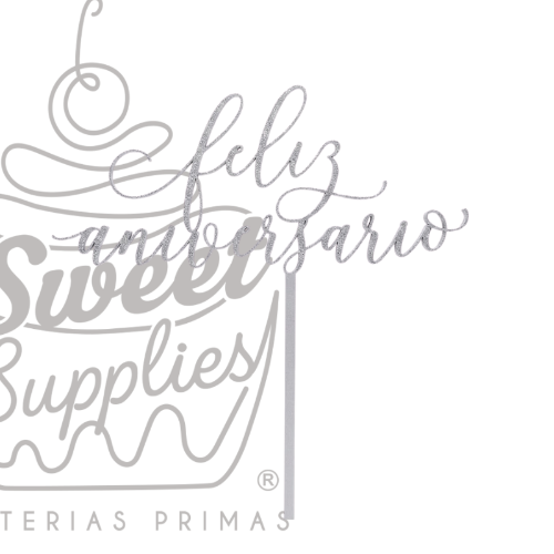 CAKE TOPPER ANIVERSARIO #2 MDF