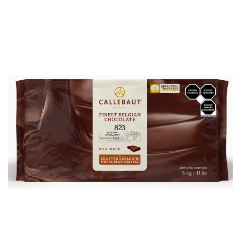 CHOCOLATE CON LECHE 33.8 % MARQUETA 5 KG