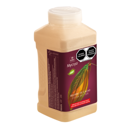 MANTECA DE CACAO MYCRYO 100% BOTE 550 GR
