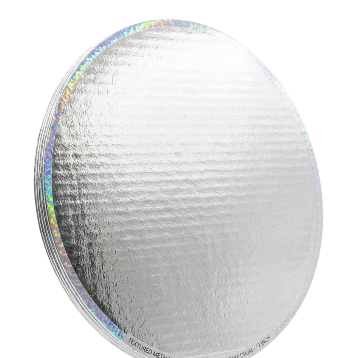 BASE DOBLE LISTON 45CM PLATEADO