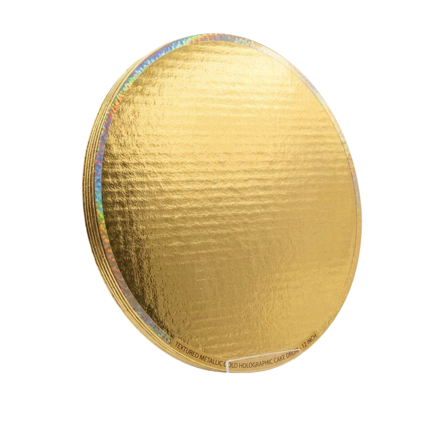 BASE DOBLE LISTON 35CM DORADO