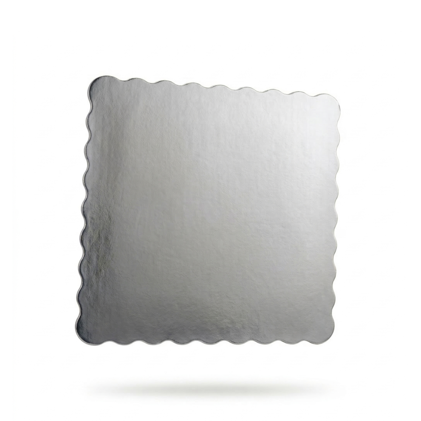 BASE 26X26CM PLATA BLONDEADA