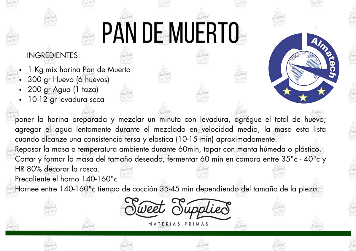 RECETA PAN DE MUERTO ALMATECH