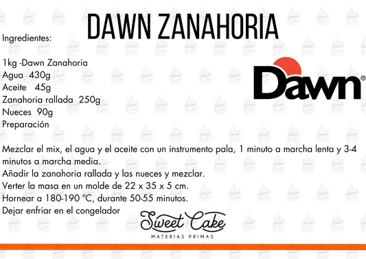RECETA DAWN ZANAHORIA