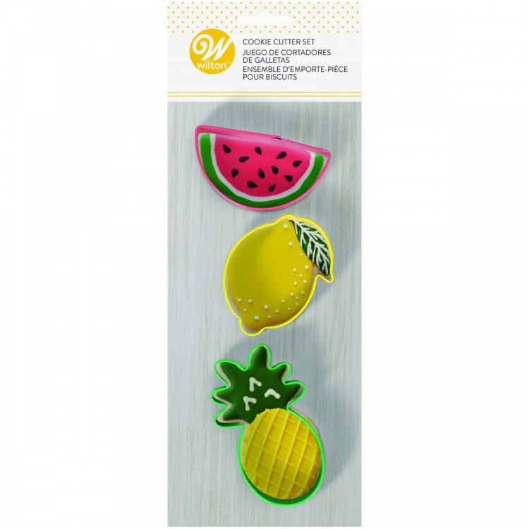 JUEGO DE CORTADORES WILTON FRUTAS TROPICALES