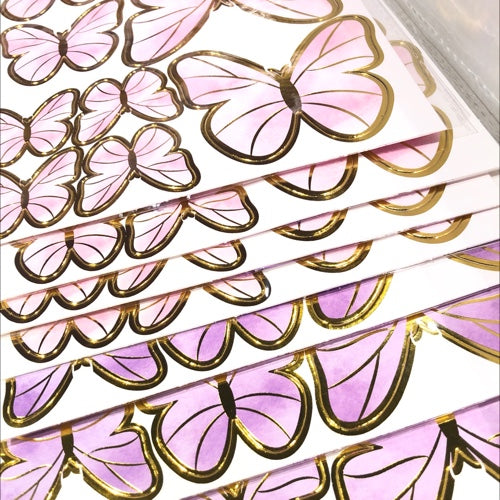 MARIPOSAS DECORATIVAS 10 PZA