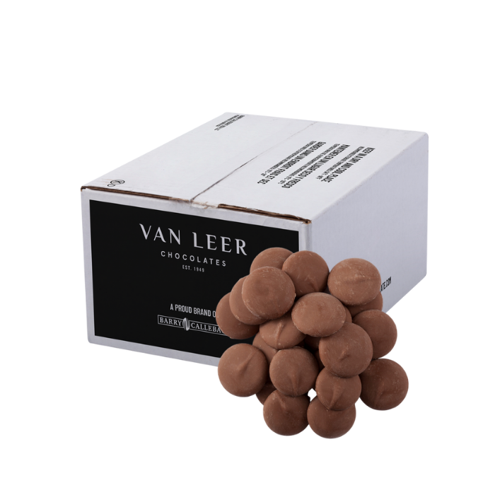 CHOCOLATE CON LECHE 33% WAFER VAN LEER 13KG