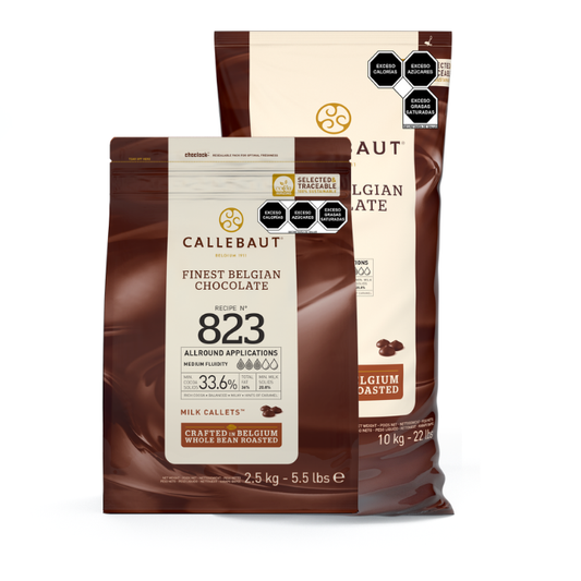 CHOCOLATE CON LECHE 33.6% 823 CALLEBAUT