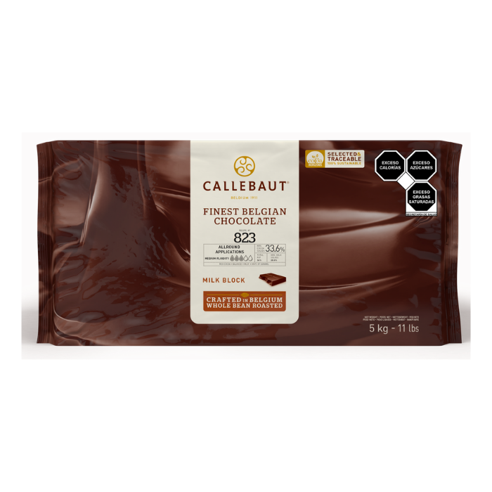 CHOCOLATE CON LECHE 33.6% MARQUETA CALLEBAUT