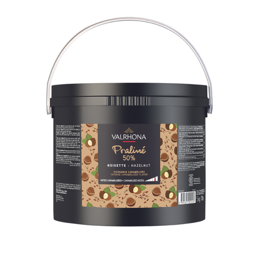 PRALINE DE AVELLANA 50% CARAMELIZADO VALRHONA