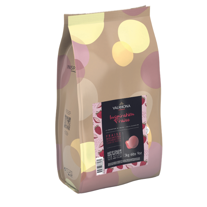 CHOCOLATE INSPIRACIÓN FRESA VALRHONA 3KG
