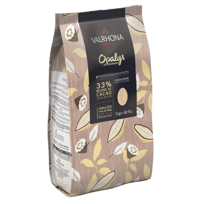 CHOCOLATE OPALYS 33% BOTON VALRHONA 3KG