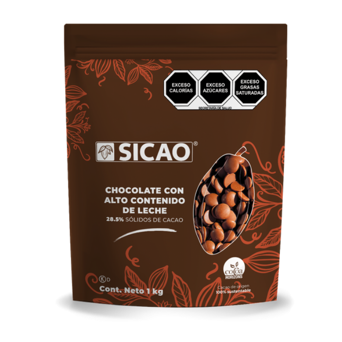 SICAO CHOCOLATE DE LECHE  28.5% WAFER