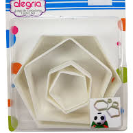 JUEGO DE CORTADOR HEXAGONO