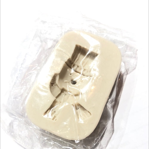 MOLDE SILICON NAVIDAD MONO DE NIEVE