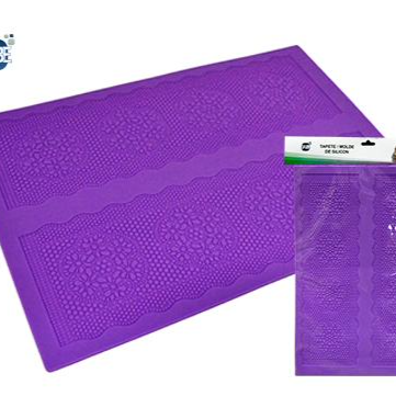 TAPETE DE SILICON ENCAJE 38*26CM JABE