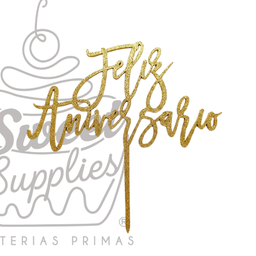 CAKE TOPPER ANIVERSARIO #1