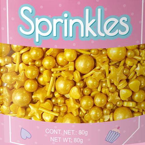 SPRINKLES MIX PERLAS DORADAS