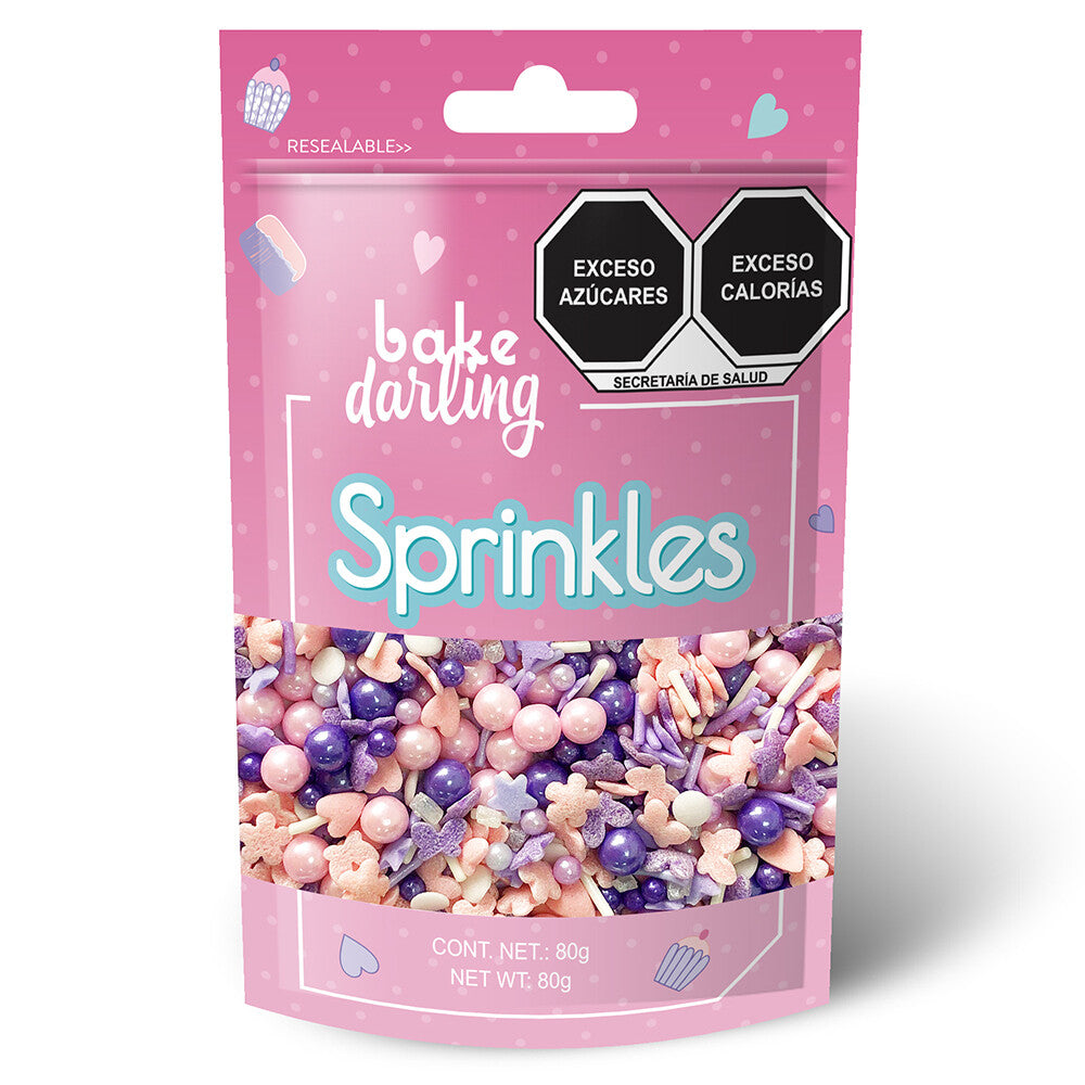 SPRINKLES MIX  MARIPOSA VIOLETA
