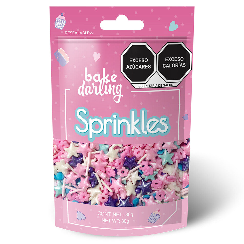 SPRINKLES MIX PURPLE STAR