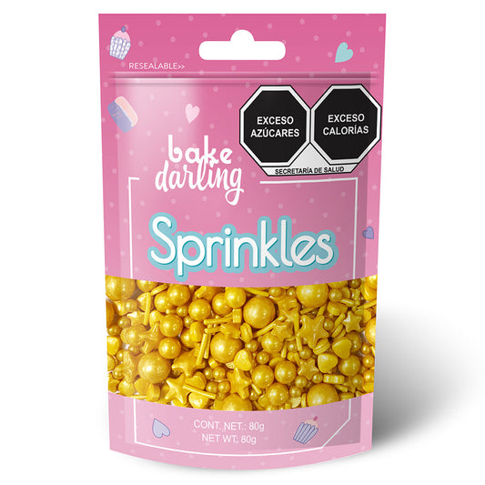 SPRINKLES MIX PERLAS DORADAS
