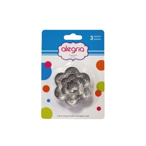 JGO CORTADOR METAL FLOR 3PZ