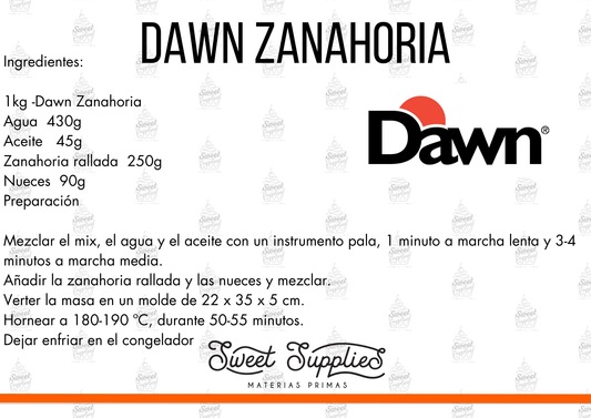 RECETA DAWN ZANAHORIA