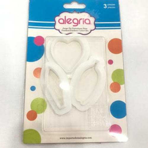 CORTADORES DE PETALO ALEGRIA 3pz