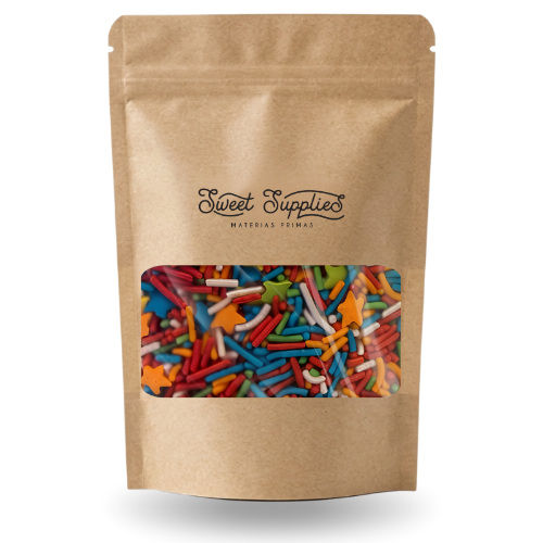 SPRINKLES GRANILLO Y ESTRELLAS