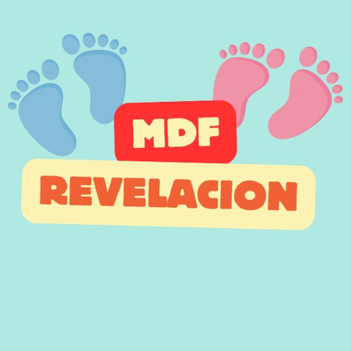 CAKE TOPPER MDF REVELACION