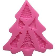 MOLDE SILICON NAVIDAD