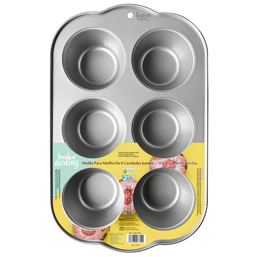 MOLDE PARA MUFFIN 6CAV JUMBO