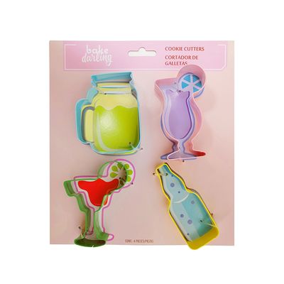 SET CORTADOR DE GALLETAS BEBIDAS