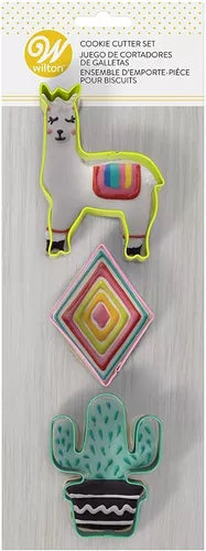 JUEGO DE CORTADORES WILTON LLAMA-CACTUS
