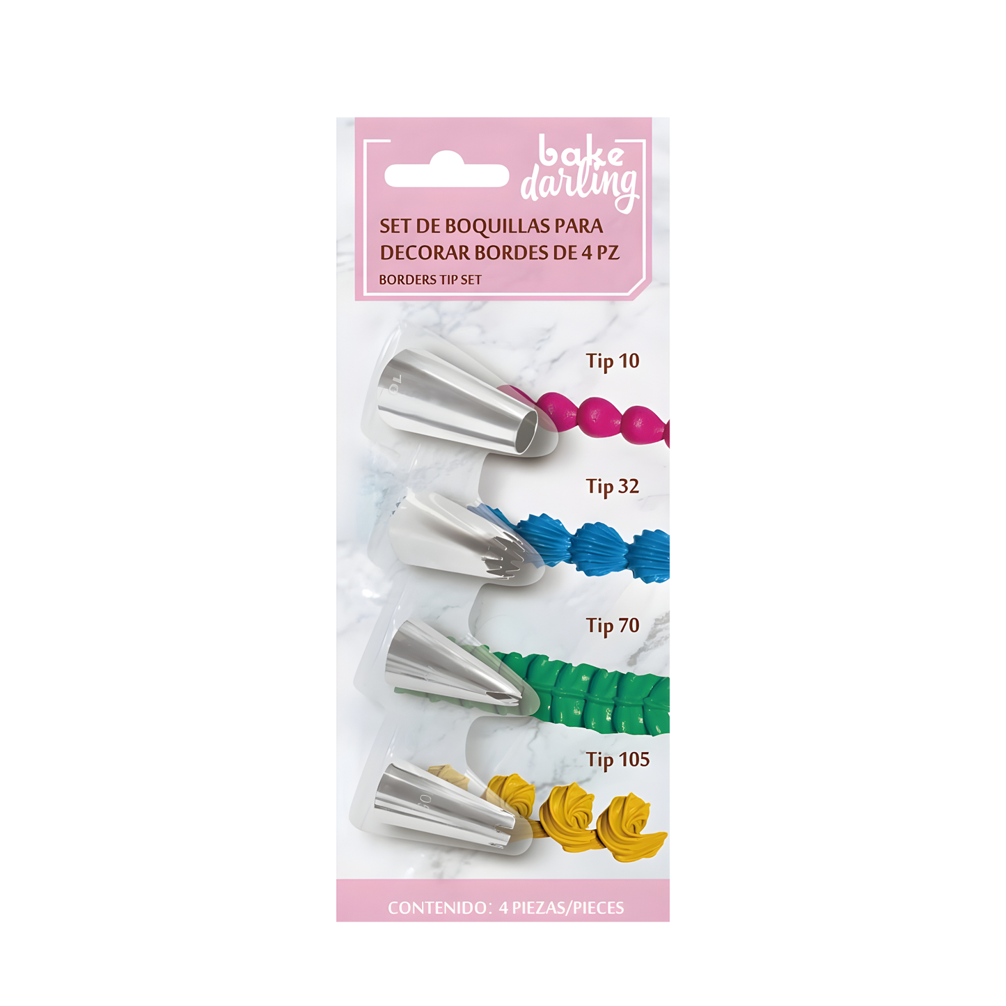 SET DE BOQUILLAS PARA BORDES