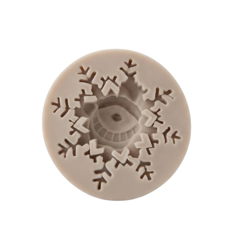 MOLDE SILICON NAVIDAD COPO DE NIEVE