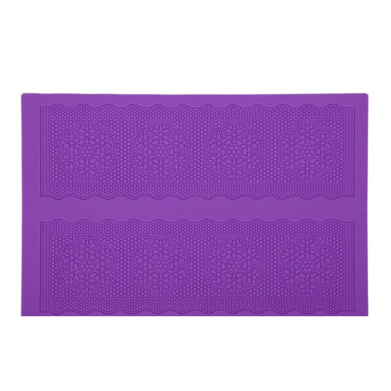 TAPETE DE SILICON ENCAJE 38*26CM JABE